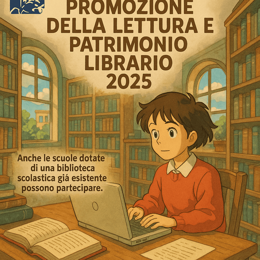 Fondo promozione Lettura e Patrimonio Librario 2025