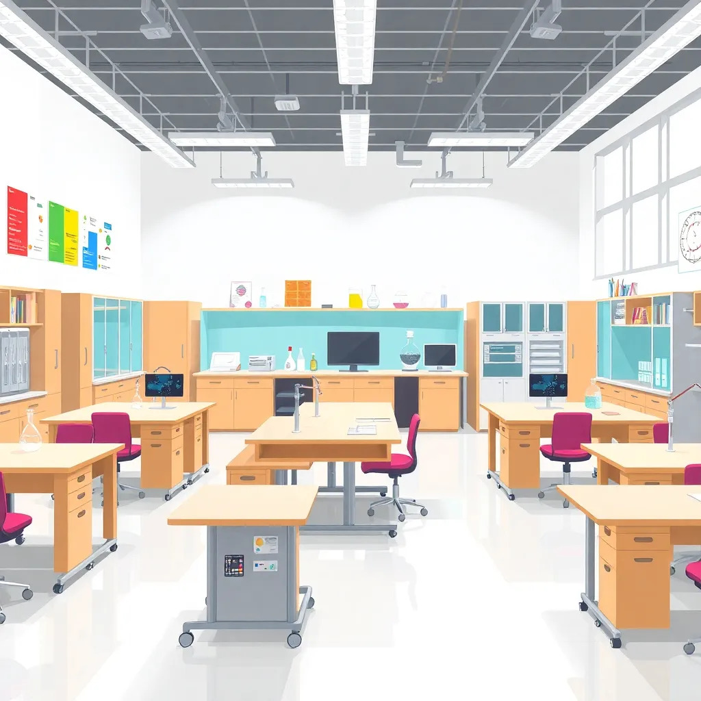 Arredi Tecnici per Laboratori Didattici